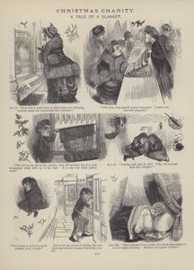 Pagina uit The British Working Man or One Who Does Not Believe In Him (gravure) door English School
