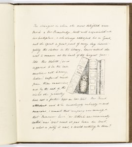 Pagina uit Het Leven en de Dood van Athena, een Uiltje van het Parthenon door English School