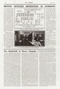 Pagina uit The Sphere, 15 mei 1915