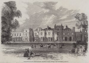 Panshanger House, Hertfordshire, de zetel van Earl Cowper door English School