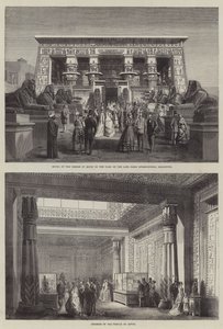 Internationale Tentoonstelling van Parijs (gravure) door English School