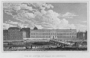 Parijs, Vue Du Louvre, Du Palais De L