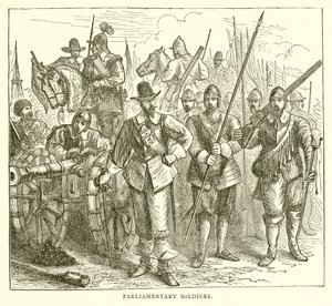 Parlementaire soldaten door English School