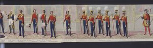 Deel van het panorama van het huwelijk van koningin Victoria, ca. 1840