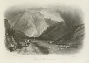Pass of Nant Ffrancon, Noord-Wales