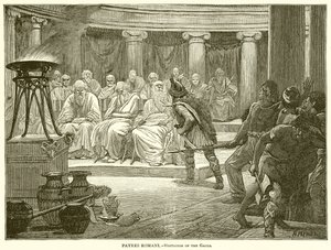 Patres Romani.--Bezoek van de Galliërs door English School