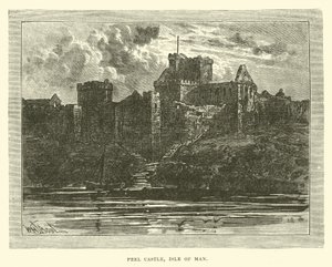 Peel Castle, Isle of Man door English School