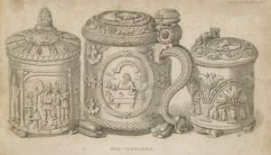 Peg Tankards door English School