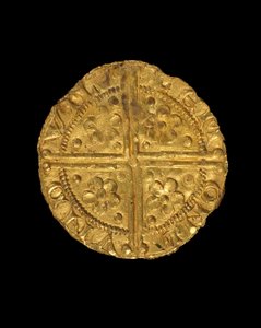 Penny van koning Hendrik III, 1257-58 (goud) door English School