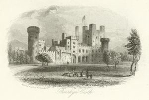 Penrhyn Castle, Llandygai, Wales door English School