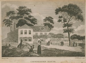 Mensen op het terrein van Copenhagen House door English School