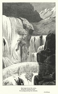 Percy Bysshe Shelley: Illustratie voor Arethusa door English School