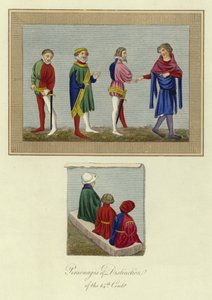 Personen van aanzien van de 14e eeuw door English School