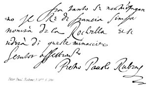 Peter Paul Rubens door English School