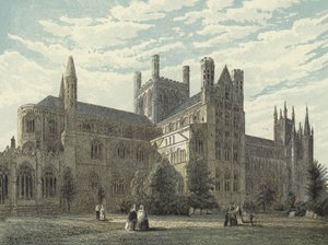Peterborough Cathedral, noordoostelijk uitzicht