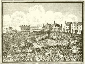 Peterloo bloedbad door English School