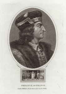 Filips II van Frankrijk door English School