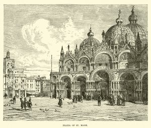 Piazza van St. Mark door English School