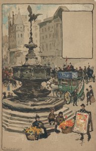 Piccadilly Circus, Londen door English School