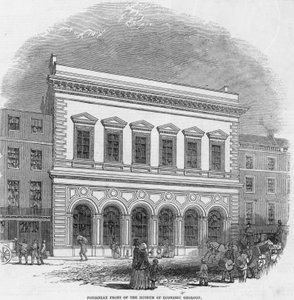 Piccadilly voorzijde van het Museum of Economic Geology door English School