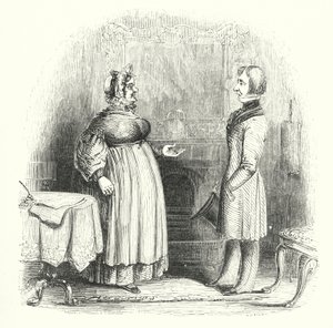 Afbeeldingen van populaire mensen: De huisbewaarder (gravure) door English School
