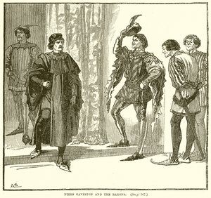 Piers Gaveston en de baronnen