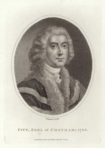 Pitt, Graaf van Chatham, 1766 door English School