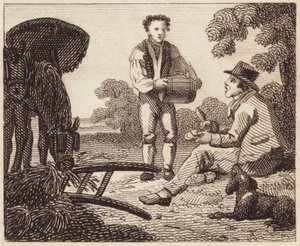 Maaltijd van de ploeger (gravure)