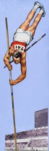 Polsstokkampioen Fred Hansen