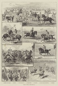 Polo in India (gravure) door English School