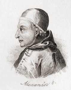 Paus Alexander VI door English School