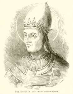 Paus Gregorius VII door English School