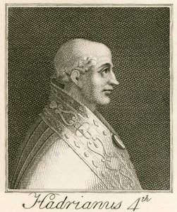 Paus Adrianus IV door English School