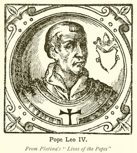 Paus Leo IV door English School
