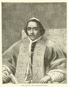 Paus Pius VII door English School