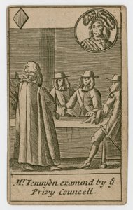 Popish Plot speelkaart, 1679 door English School