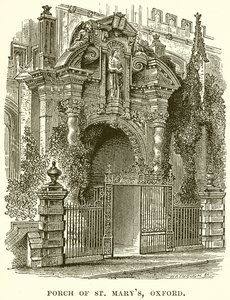 Portiek van St. Marys, Oxford door English School