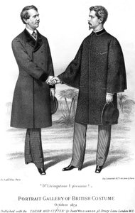 Portretgalerij van Britse Kostuums, uitgegeven met de Tailor and Cutter door John Williamson, 1872