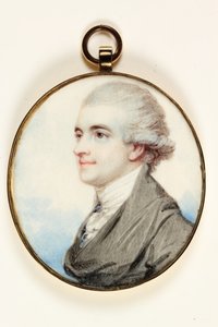 Portret van Lord Edward Charles Cavendish Bentinck door English School