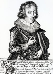 Portret van Abraham Darssie door English School