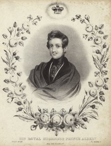 Portret van Albert, de Prins-Gemaal door English School