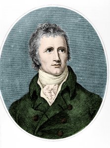 Portret van Alexander MacKenzie (gekleurde gravure)
