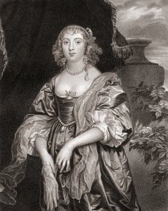 Portret van Anne Carre, Gravin van Bedford, uit Lodges British Portraits