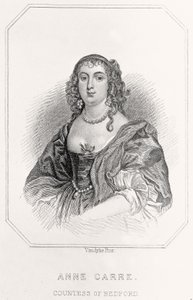 Portret van Anne Carre, Gravin van Bedford, 1835 door English School