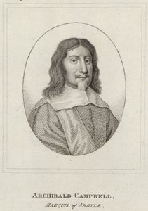 Portret van Archibald Campbell door English School