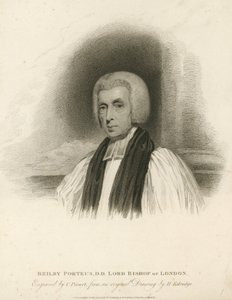 Portret van Beilby Porteus door English School