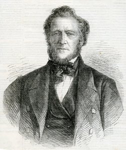 Portret van Brigham Young door English School