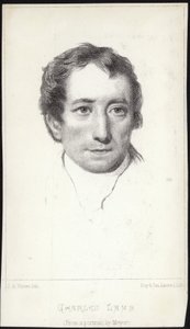 Portret van Charles Lamb door English School