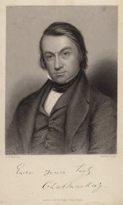 Portret van Charles MacKay door English School