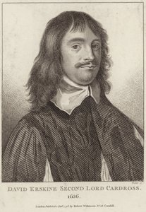 Portret van David Erskine, Tweede Heer van Cardross door English School